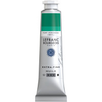 Краска масляная Lefranc Extra Fine 40 мл, 551 оттенок Veronese green (Воронез зелений)