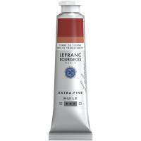 Краска масляная Lefranc Extra Fine 40 мл, 734 Жженая сиена прозрачная (Прозора сієна палена)