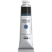 Олiйна фарба Lefranc Extra Fine 40 мл, 806 Perylene black (Периленовий чорний)