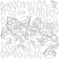 Лист для розфарбовування маркерами Brilliant 30,5x30,5 см (Блискучий)