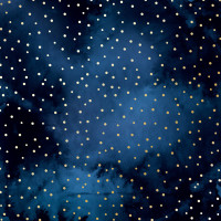 Лист односторонней бумаги с фольгированием Golden Drops Night garden, 30,5 см х 30,5 см