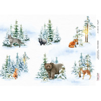 Декупажна картка №0462 21x29,7 см