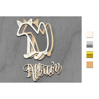 Заготівля мега шейкера, 15см х 15см, Album Золото