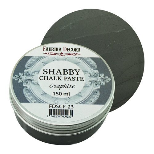 Крейдяна паста Shabby Chalk Paste Графіт 150 мл