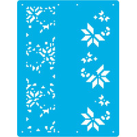 Трафарет багаторазовий 10x15см Вишиванка бордюр №440