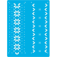 Трафарет багаторазовий 10x15см Вишиванка бордюр №441