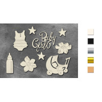 Набір чіпбордів Boho Baby 10х15 см №816 Золото Набір чіпбордів Boho Baby 10х15 см №816 Золото