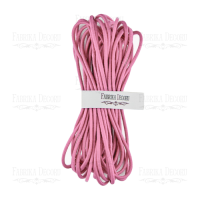 Шляпная резинка, Круглая, 2 мм, Розовая Шляпная резинка, Круглая, 2 мм, Розовая