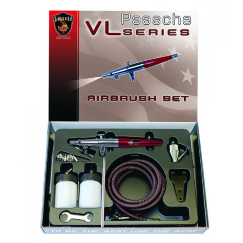 Аэрограф Paasche VL Set 0.55/0.75/1.05mm, VL-3MH