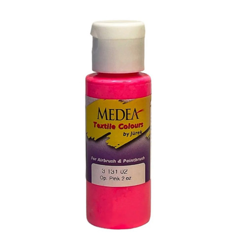 Краска текстильная Iwata Medea 3 131 02 Textile Pink Opaque розовая покровная, 56 мл