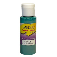 Краска текстильная Iwata Medea 3 161 02 Textile Aqua Green Opaque аква зеленая покровная, 56 мл