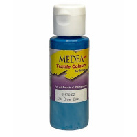 Фарба текстильна Iwata Medea 3 170 02 Textile Blue Opaque синя покривна, 56 мл