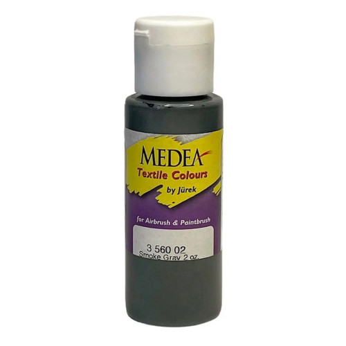 Краска текстильная Iwata Medea 3 560 02 Textile Smoke Gray серый дым, 56 мл