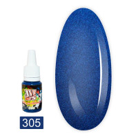 Краска для аэрографии JVR 696305/120/PEARL металлическая перламутрово-синяя №305, 120 мл