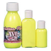 Фарба для аерографії JVR 696401/60/FLUO жовта №401, 60 мл