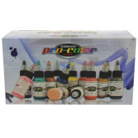 Набір прозорих фарб для аерографії Pro-color 67020 transparent set