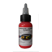 Краска для аэрографии прозрачная малиновая 64071 Transparent Crimson Red Pro-color, 30 мл