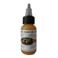 Краска для аэрографии прозрачная солнечная желтая 64076 Transparent Chamois Pro-color, 30 мл