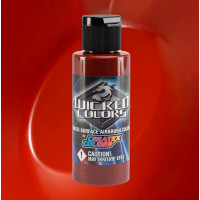 Краска для аэрографии Красный оксид (Red Oxide) Wicked Colors W012-02, 60 мл