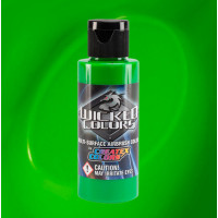 Фарба для аерографії Зелене яблуко (Apple Green) Wicked Colors W016-02, 60 мл