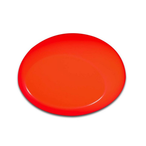 Краска для аэрографии Wicked Флуоресцентный Красный  Fluorescent Red,  10 мл(R) W022-10