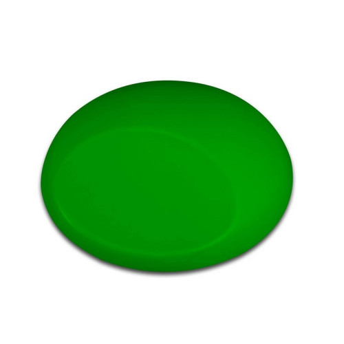Краска для аэрографии Wicked Флуоресцентный Зеленый  Fluorescent Green,  10 мл(R) W023-10