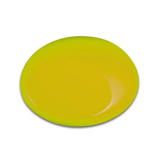 Краска для аэрографии Wicked Флуоресцентный Желтый  Fluorescent Yellow,  10 мл(R) W024-10