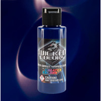 Фарба для аерографії Wicked Напівпрозорий Лазурно-синій Detail Cerulean Blue, 60 мл W062-02