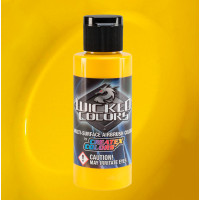 Фарба для аерографії Wicked Перламутровий жовтий Pearl Yellow, 60 мл W302-02