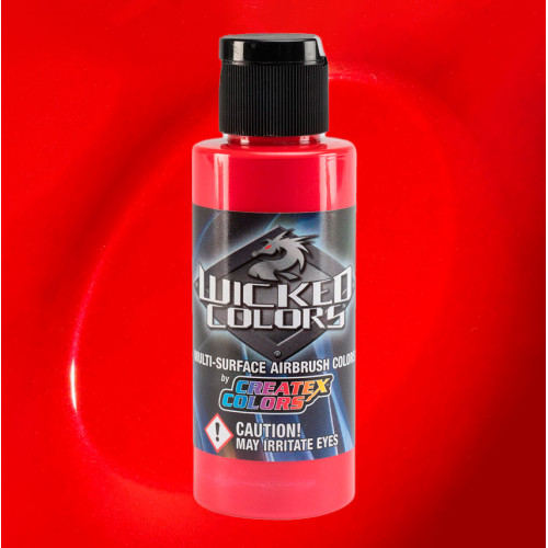 Краска для аэрографии Wicked Перламутровый красный Pearl Red, 60 мл W303-02