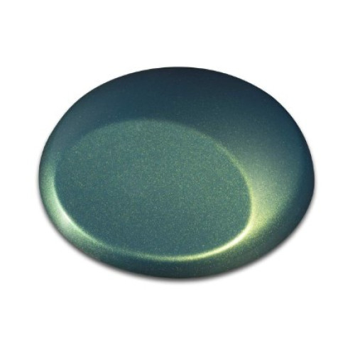 Краска для аэрографии Wicked Перламутровый зеленый фастбэк Pearl Fastback Green, 10 мл(R) W353-10