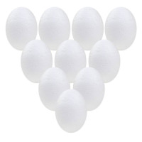 Набір пінопластових яєць, 9,5 см, 10 шт 279800716