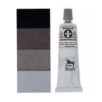 Краска гравюрная Renesans Intaglio Etching Ink 60 мл №50 Теплый черный (RENTUKA160_50)