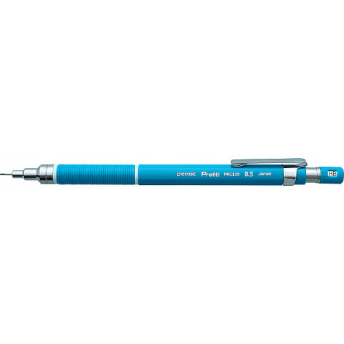 Олівець механічний Penac Protti PRC 105 із міцним стрижнем 0,5 мм, блакитний
