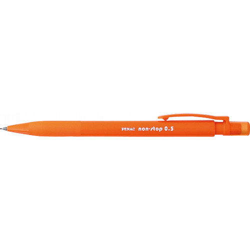 Карандаш механический Penac NON-STOP pastel 0,5 мм, пастельный оранжевый