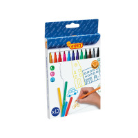 Набор разноцветных фломастеров JOVI 12 шт.