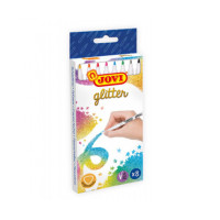 Набір різнокольорових фломастерів з глітером JOVI GLITTER 8 шт.