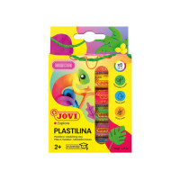 Пластилін неонових кольорів JOVI NEON COLORS 6 шт. по 15 г