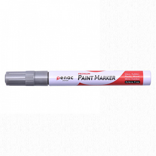 Маркер Penac Premium Paint Marker, серебряный