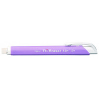 Ластик трехгранный сменный в пластиковом корпусе Penac Tri Eraser 301, пастельный сиреневый