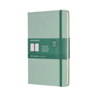 Записник Moleskine Blend 17 середній / Лінійка Зелений Канва LCBD02QP060K