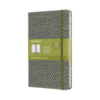Записник Moleskine Blend 19 середній / Лінійка Зелений Канва LCBD04QP060K