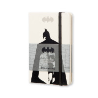 Блокнот Moleskine Batman карманный / Линейка Белый (8052204400911)