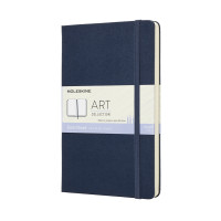 Записник Moleskine Art середній / Для нарисів Сапфір ARTQP063B20