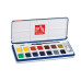 Краска Гуашь Caran d'Ache Studio Металлический бокс, 15 цветов с кистью (7610186143151)