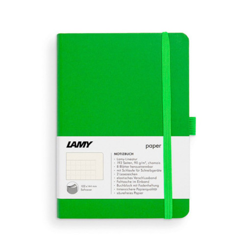 Записная книжка Lamy A6 / Линейка Зеленый Мягкий (4014519721208)