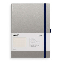 Записная книжка Lamy A5 / Линейка Хром и Синий (4014519721048)