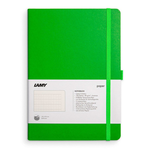 Записная книжка Lamy A5 / Линейка Зеленый Мягкий (4014519721130)