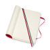 Записник Moleskine Classic Expanded середній / Нелінований Червоний М'який QP618EXPF2