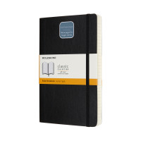 Блокнот Moleskine Classic Expanded средний / Линейка Черный Мягкий (8058647628042)